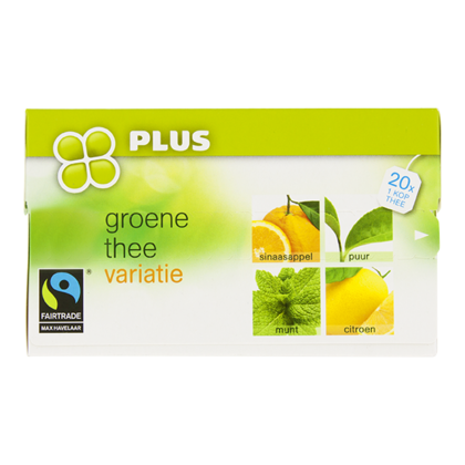 Huismerk Groene Thee Variatie Fairtrade