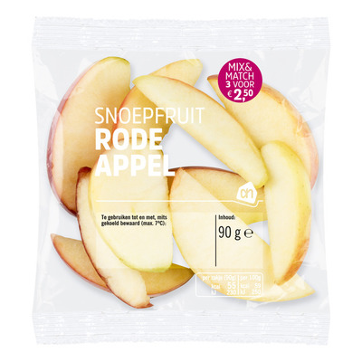 Huismerk Snoepfruit rode appel
