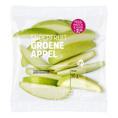 Huismerk Snoepfruit groene appel
