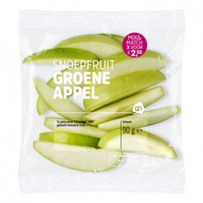 Huismerk Snoepfruit groene appel
