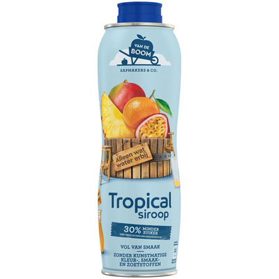 Van de Boom Siroop tropical