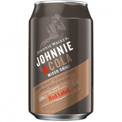 Johnnie Walker Red label & cola