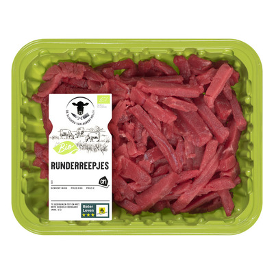 Huismerk Biologisch Runderreepjes