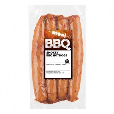 Huismerk Smokey bbq hotdog