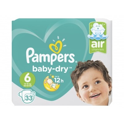 Pampers Baby dry maat 6 value