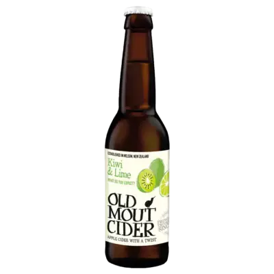Old Mout Kiwi-Lime Cider Fles