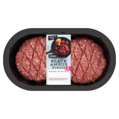 Huismerk Black Angus Burger 4 Stuks
