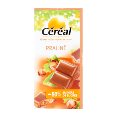 Céréal Minder Suikers Praliné