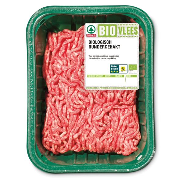Huismerk biologisch rundergehakt