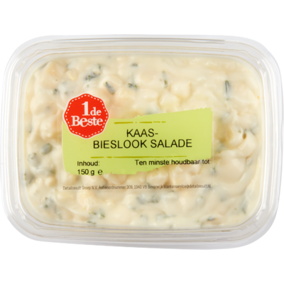 Huismerk Kaas-bieslook salade