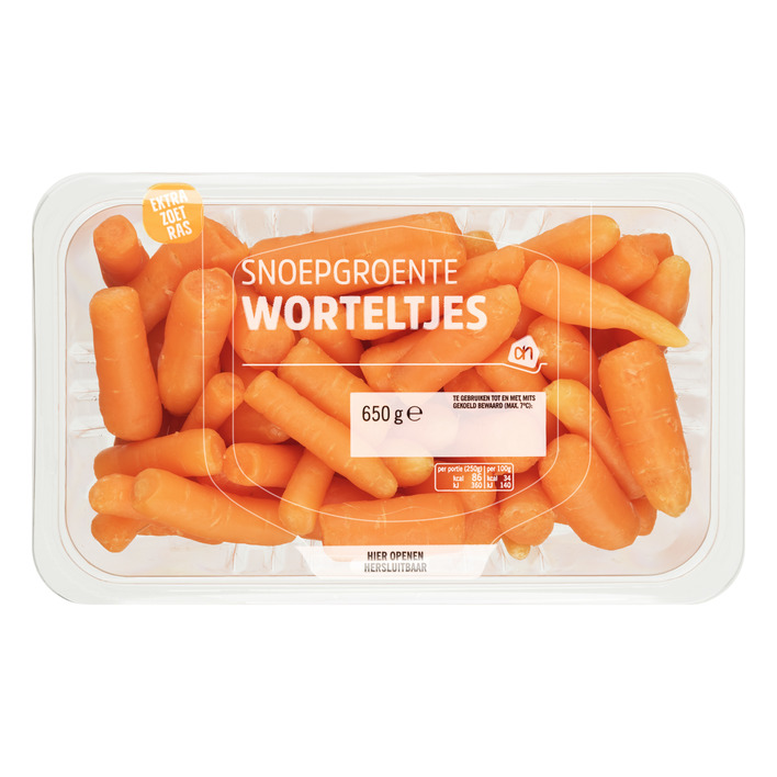 Huismerk Snoepgroente worteltjes
