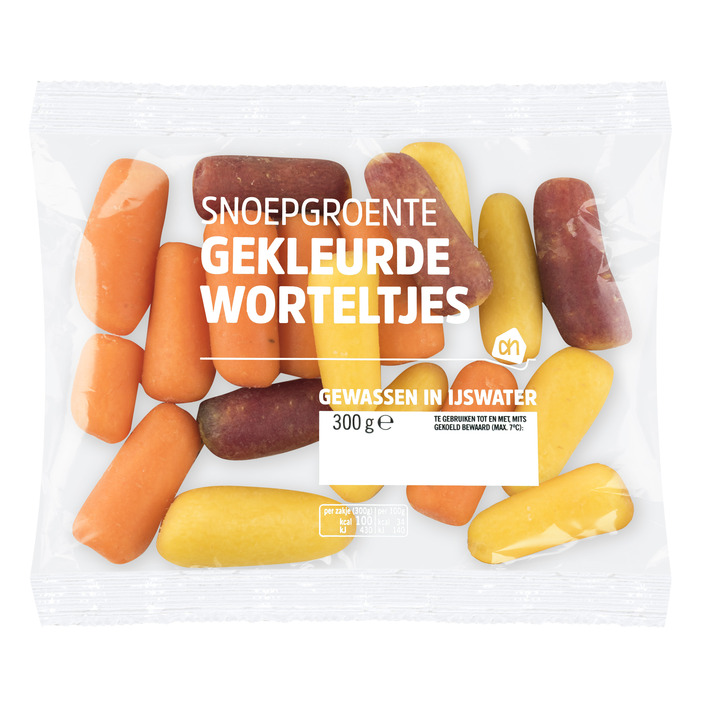 Huismerk Snoepgroente gekleurde worteltjes