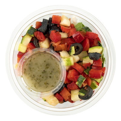 Huismerk Italiaanse salade met vinagrette