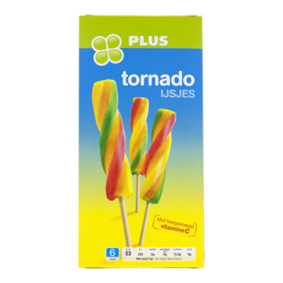Huismerk Tornado ijsjes