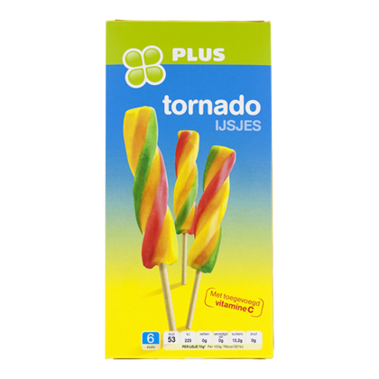 Huismerk Tornado ijsjes