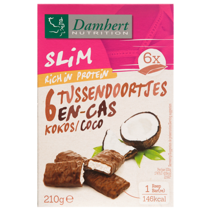 Damhert Slim reep kokos high protein