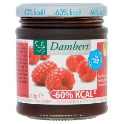 Damhert Tagatesse confituur framboos aardbei