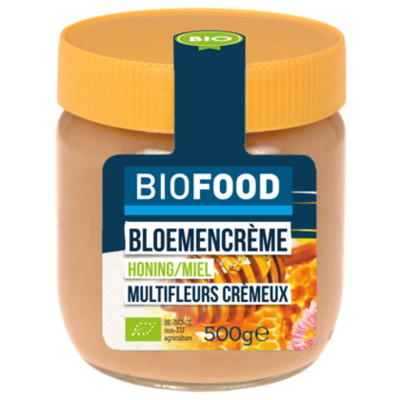 Damhert Biofood Honing bloemencreme bio