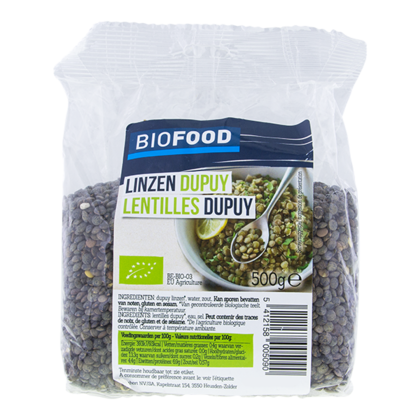 Damhert Biofood Linzen dupuy bio