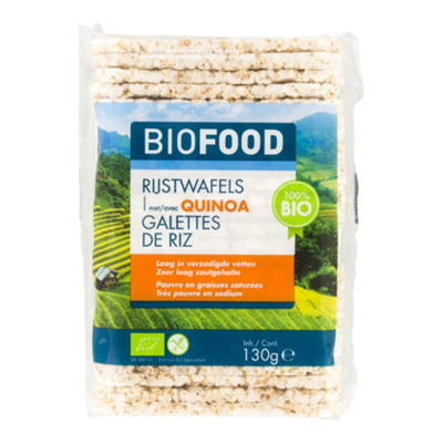 Damhert Biofood Rijstwafels quinoa bio