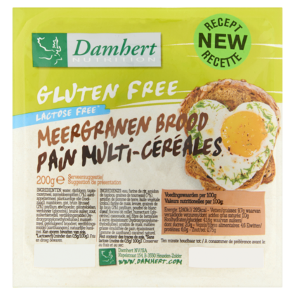 Damhert Glutenvrije brood meergranen