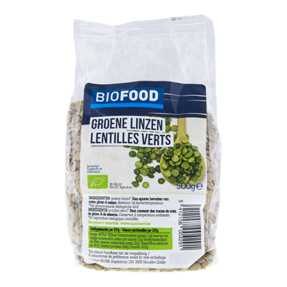 Damhert Biofood Groene linzen bio