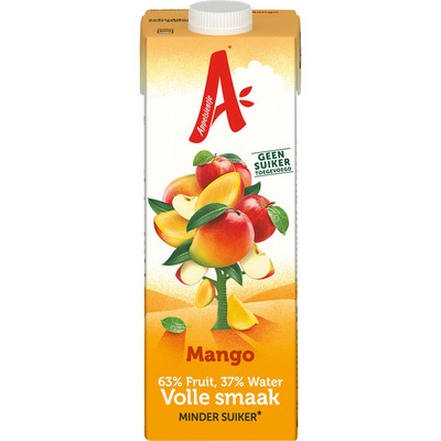 Appelsientje Mango minder fruitsuiker
