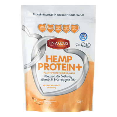 Linwoods Hemp protein+ co-enzyme powder
