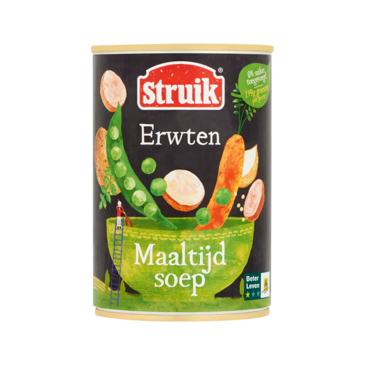Struik Maaltijdsoep Erwten
