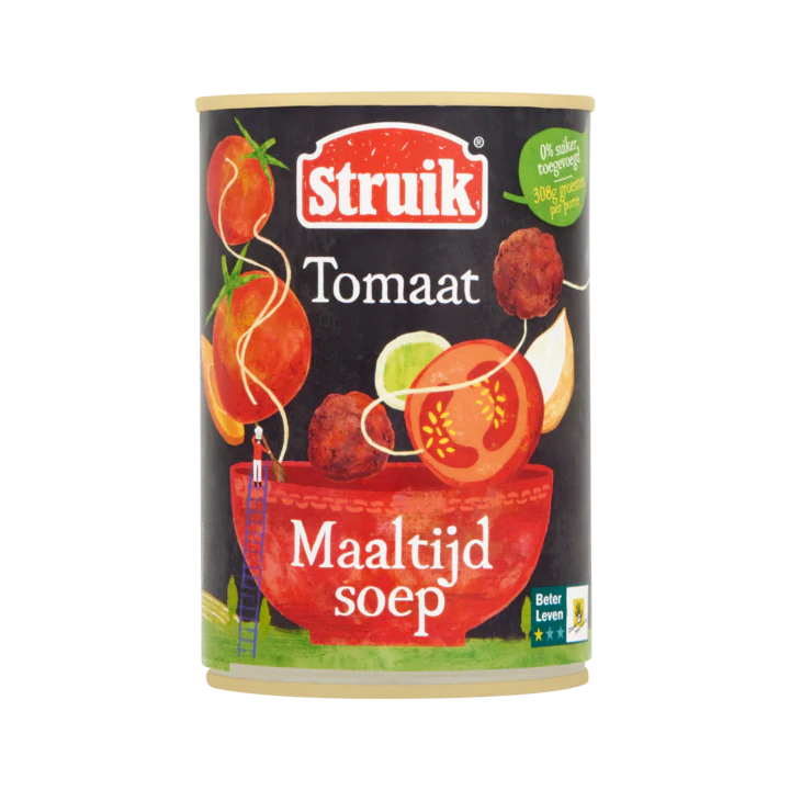 Struik Maaltijdsoep Tomaat