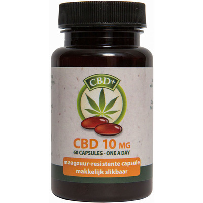 Jacob Hooy Cannabidiol CBD capsules 10 mg