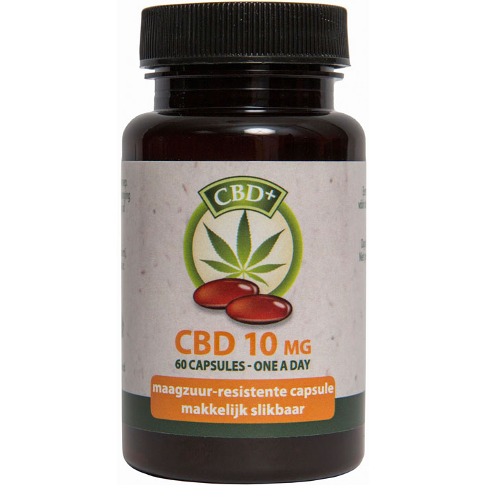 Jacob Hooy Cannabidiol CBD capsules 10 mg