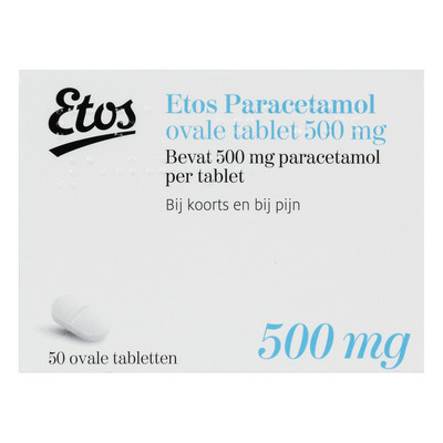 Huismerk Paracetamol caplet 500 mg BL50