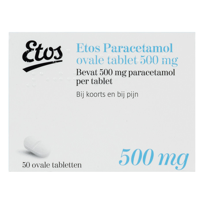 Huismerk Paracetamol caplet 500 mg BL50