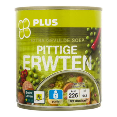 Huismerk Pittige erwtensoep
