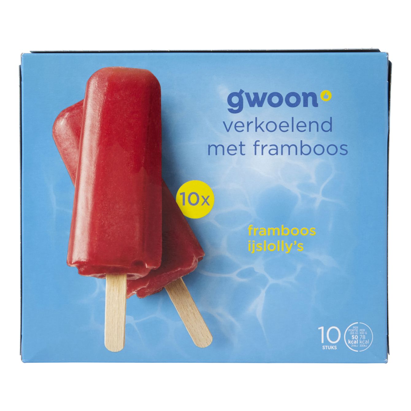G'woon Ijslollies Framboos