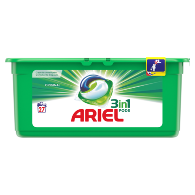 Ariel 3in1 Pods Original Wasmiddelcapsules 25 Wasbeurten