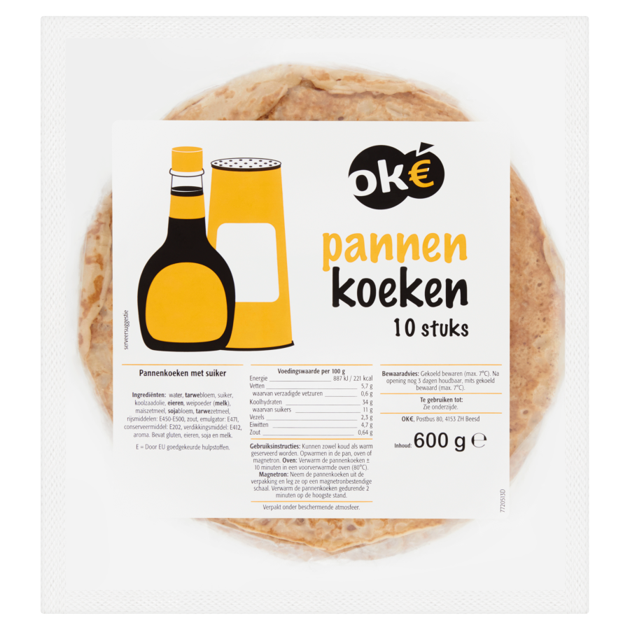 Budget Huismerk Verse pannenkoeken