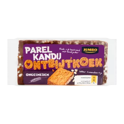 Huismerk Ontbijtkoek Parel Kandij Ongesneden