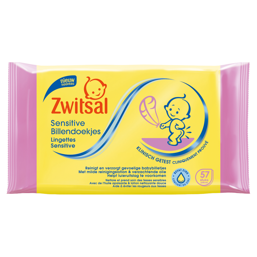 Zwitsal Billendoekjes sensitive