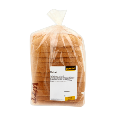 Huismerk Half Witbrood met Melk