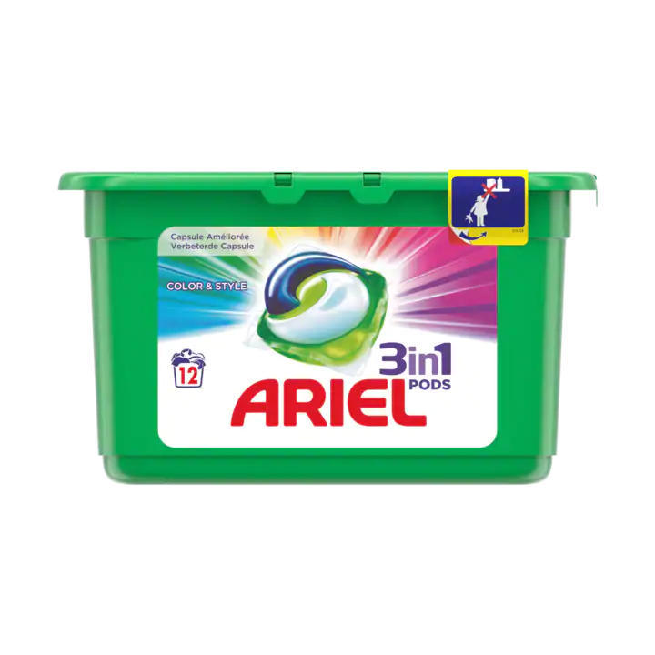 Ariel 3 in 1 Pods Kleur Wasmiddelcapsules
