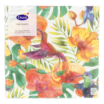 Duni Servet Cuban Summer 33x33cm