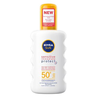 Nivea Sun spray sensitive sun-allergy spf 50+
