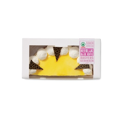 Huismerk mangotaart halve