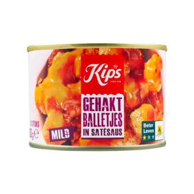 Kips Gehaktballetjes in Satésaus