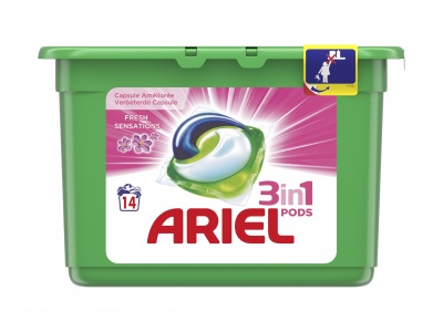 Ariel 3 in 1 pods fresh sensations