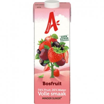 Appelsientje Bosfruit minder fruitsuiker