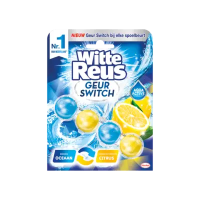 Witte Reus Geur Switch Oceaan / Citrus Toiletblok