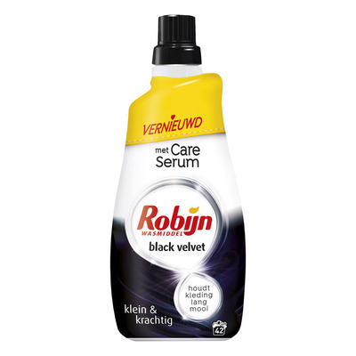 Robijn Wasmiddel klein & krachtig black velvet